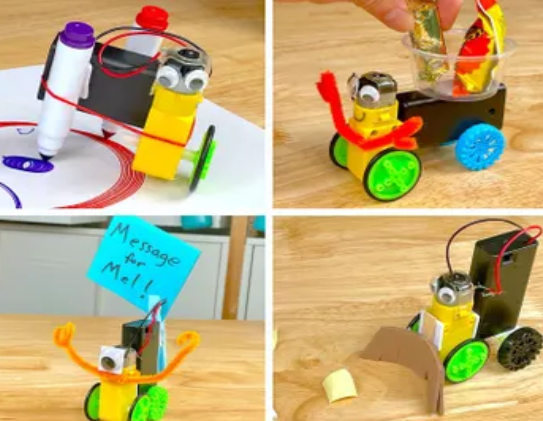 Simple moving robot models